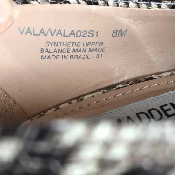 Steve Madden Vala Natural Blue/Snake Pointed Pumps Size 8 - Picture 10 of 10